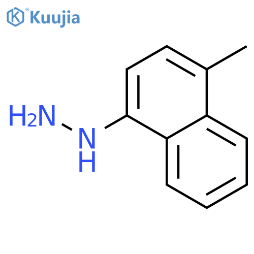 (4-methylnaphthalen-1-yl)hydrazine structure