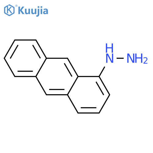 Hydrazine,1-anthracenyl- structure