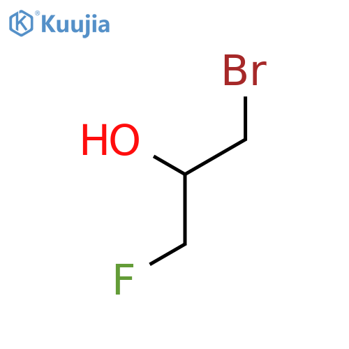 1-bromo-3-fluoropropan-2-ol structure