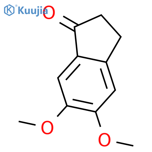 5,6-Dimethoxy-1-indanone structure