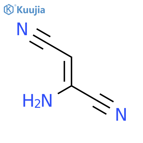 2-Butenedinitrile, 2-amino-, (2Z)- structure