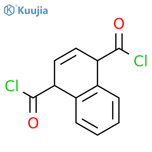 1,4-NAPHTHALENEDICARBONYL DICHLORIDE, 1,4-DIHYDRO- structure
