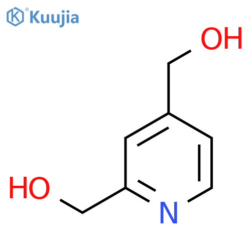 2,4-Pyridinedimethanol structure