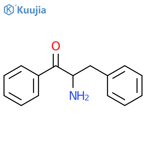 1-Propanone, 2-amino-1,3-diphenyl-, (2S)- structure