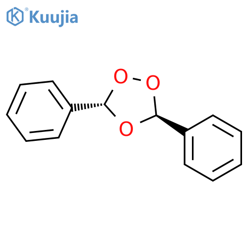 1,2,4-Trioxolane, 3,5-diphenyl-, trans- structure