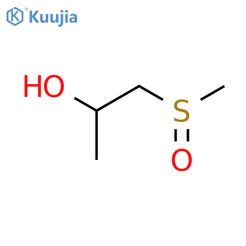 2-Propanol, 1-(methylsulfinyl)- structure