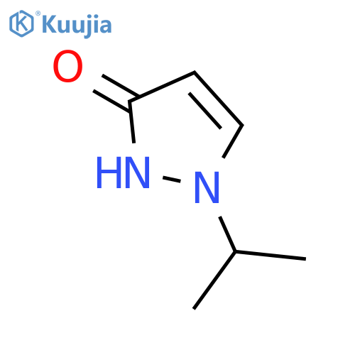 1-isopropylpyrazol-3-ol structure