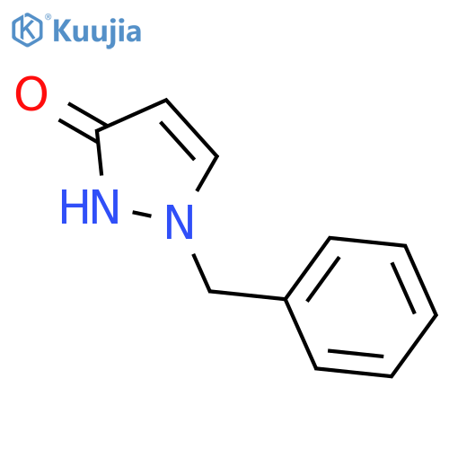 1-benzyl-2,3-dihydro-1H-pyrazol-3-one structure