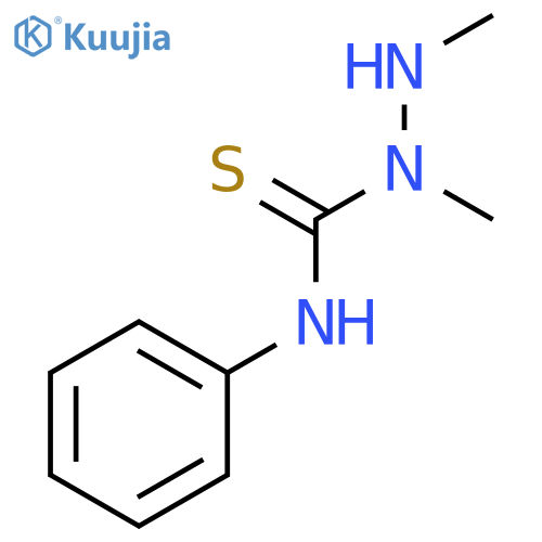 Hydrazinecarbothioamide, 1,2-dimethyl-N-phenyl- structure
