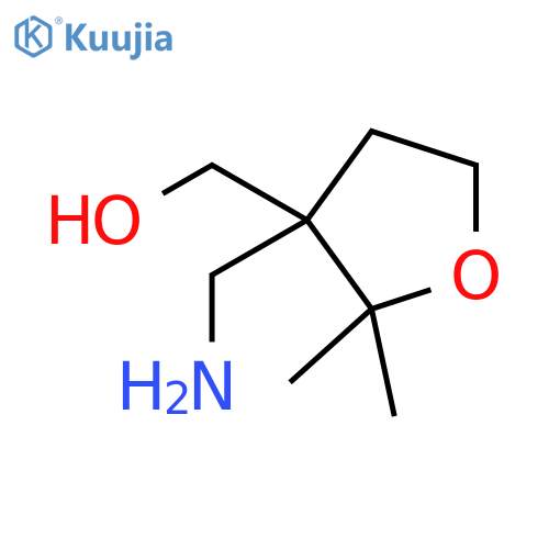3-Furanmethanol, 3-(aminomethyl)tetrahydro-2,2-dimethyl- structure