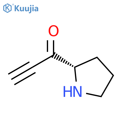 2-Propyn-1-one, 1-(2S)-2-pyrrolidinyl- structure