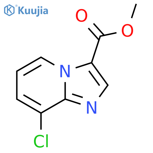 Methyl 8-chloroimidazo[1,2-a]pyridine-3-carboxylate structure