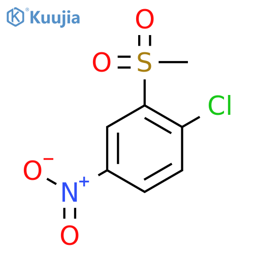 1-chloro-2-methanesulfonyl-4-nitrobenzene structure