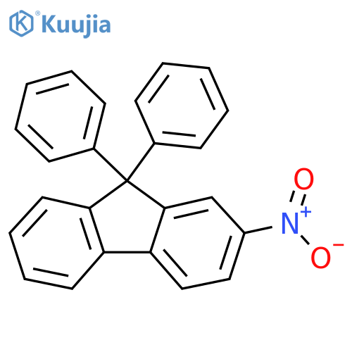 2-Nitro-9,9-diphenyl-9H-fluorene structure
