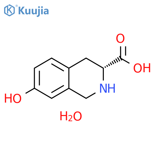 (3R)-1,2,3,4-Tetrahydro-7-hydroxy-3-isoquinolinecarboxylic Acid Dihydrate structure