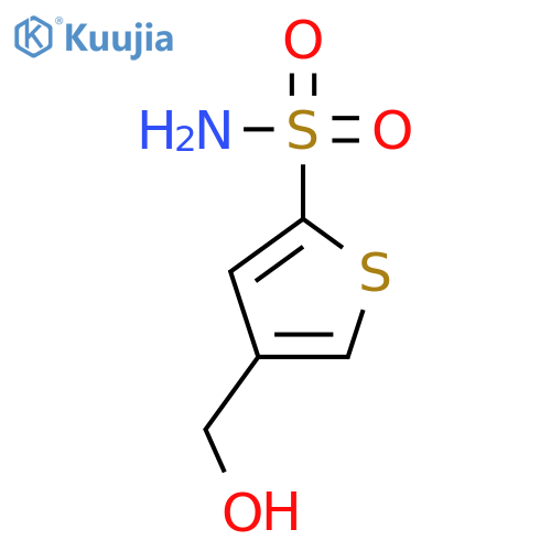 2-Thiophenesulfonamide,4-(hydroxymethyl)- structure