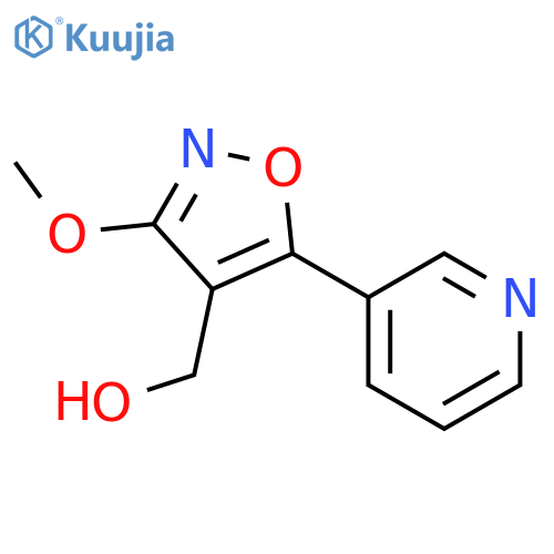 4-Isoxazolemethanol, 3-methoxy-5-(3-pyridinyl)- structure