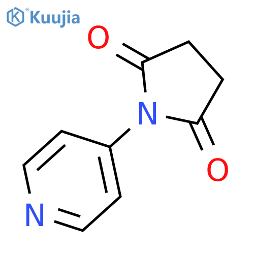 1-(4-Pyridinyl)-2,5-pyrrolidinedione structure