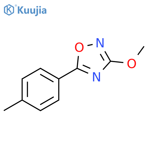 1,2,4-Oxadiazole, 3-methoxy-5-(4-methylphenyl)- structure