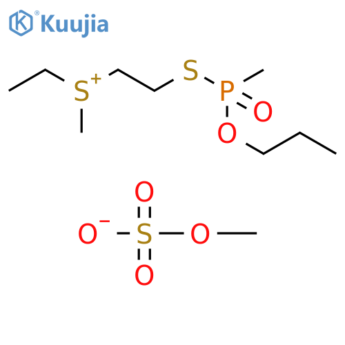 8-Oxa-6-thia-3-thionia-7-phosphaundecane, 3,7-dimethyl-, 7-oxide, perchlorate (1:1) structure