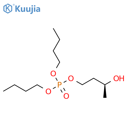 (S)-dibutyl(3-hydroxybutyl)phosphate structure