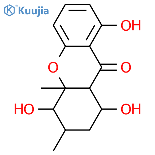 Monodictysin B; 1,4,9a-Triepimer structure