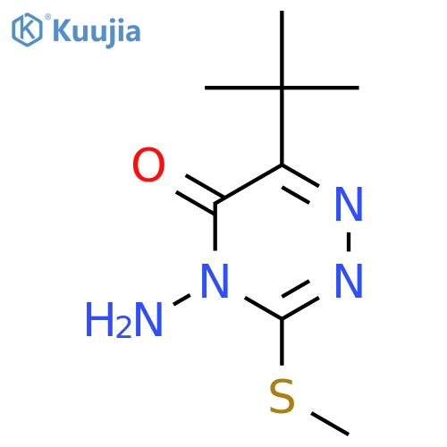 Metribuzine structure