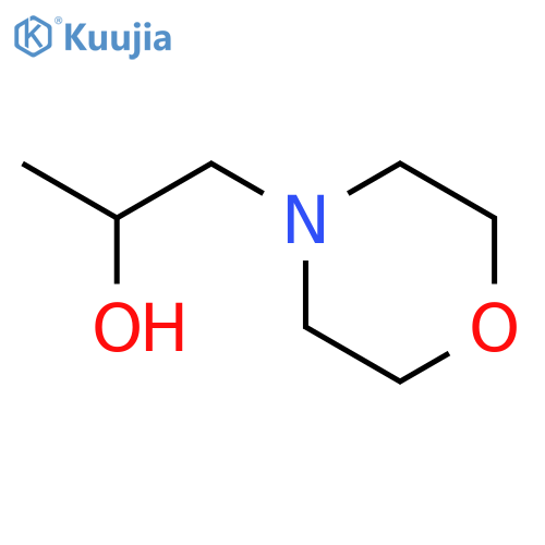 1-(morpholin-4-yl)propan-2-ol structure