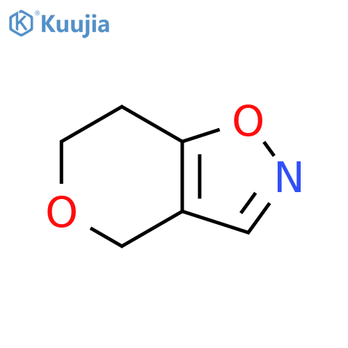 4H,6H,7H-pyrano[3,4-d][1,2]oxazole structure