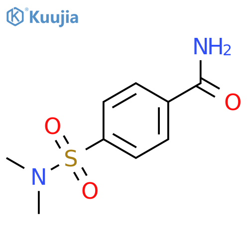 4-(dimethylsulfamoyl)benzamide structure