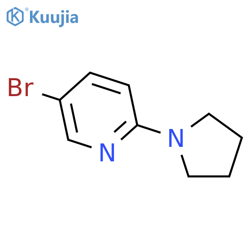 5-Bromo-2-(pyrrolidin-1-yl)pyridine structure