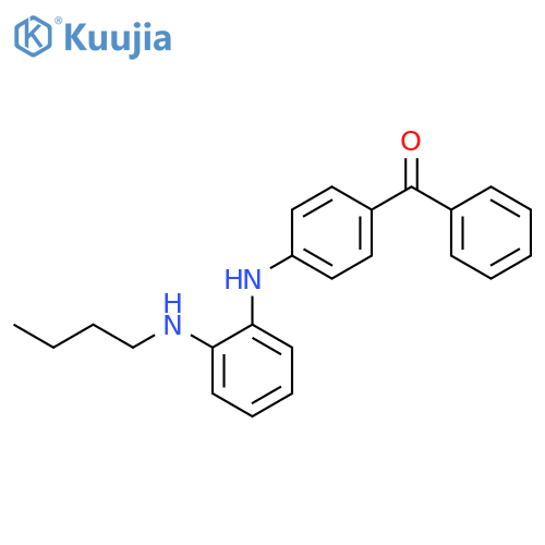 Methanone, [4-[[2-(butylamino)phenyl]amino]phenyl]phenyl- structure