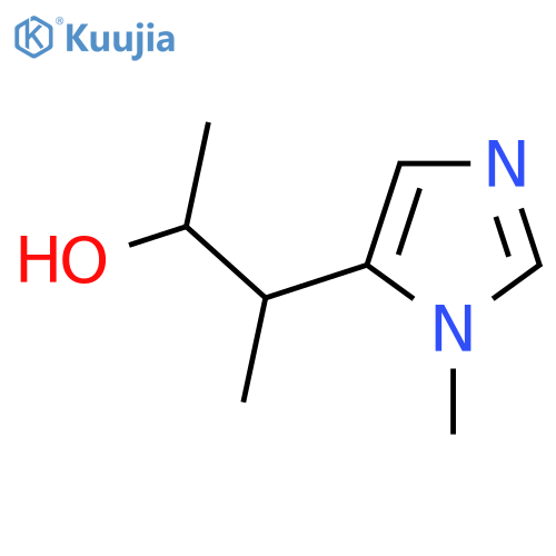 3-(1-methyl-1H-imidazol-5-yl)butan-2-ol structure