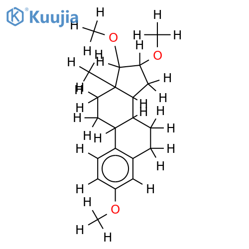 Tri-Me ether-(16alpha,17betaOH)-Estra-1,3,5(10)-triene-3,16,17-triol structure