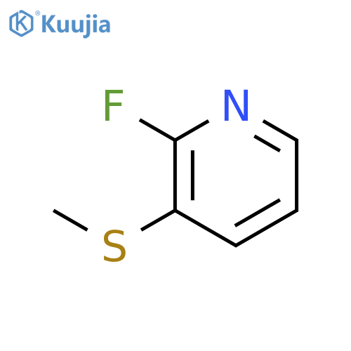 2-Fluoro-3-(methylthio)pyridine structure