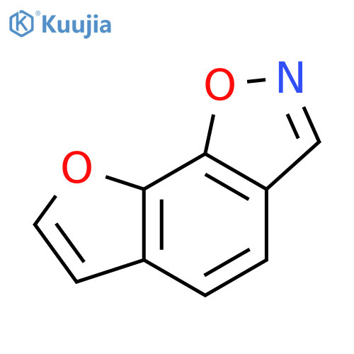 Furo[3,2-g]-1,2-benzisoxazole(8CI,9CI) structure