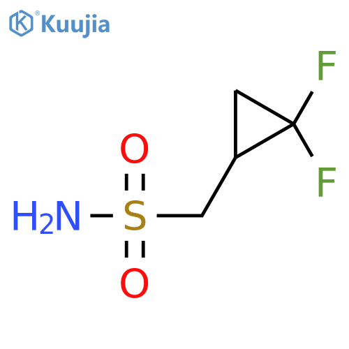 (2,2-difluorocyclopropyl)methanesulfonamide structure