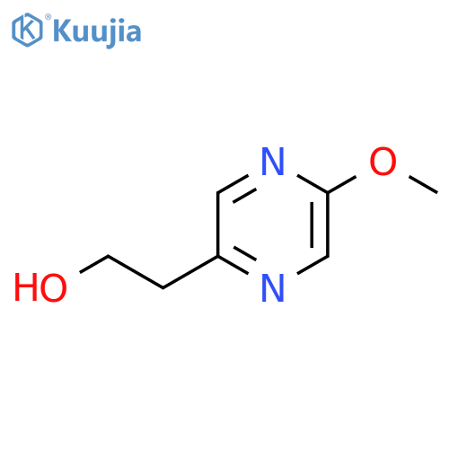 2-(5-methoxypyrazin-2-yl)ethan-1-ol structure