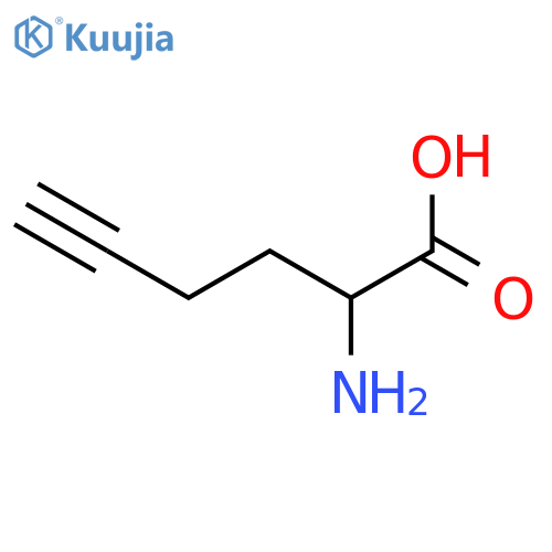 H-D-HomoGly(Propargyl)-OH structure
