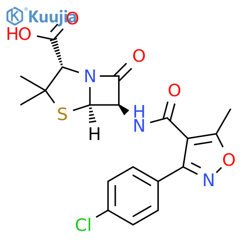 Oxacillin Impurity 3 structure