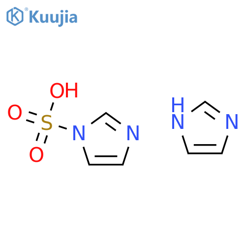 1h-imidazole;imidazole-1-sulfonic Acid structure