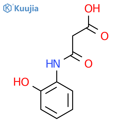 N-2-Hydroxyphenylmalonamic acid structure