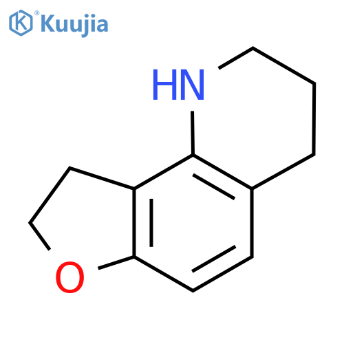 1H,2H,3H,4H,8H,9H-furo2,3-hquinoline structure