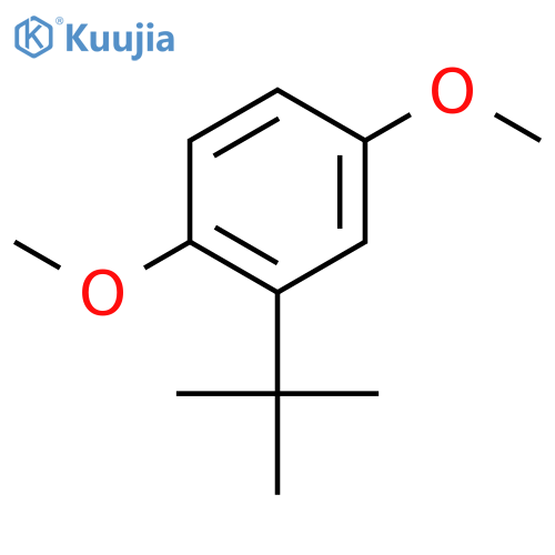 Benzene,2-(1,1-dimethylethyl)-1,4-dimethoxy- structure