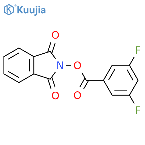 1,3-dioxo-2,3-dihydro-1H-isoindol-2-yl 3,5-difluorobenzoate structure