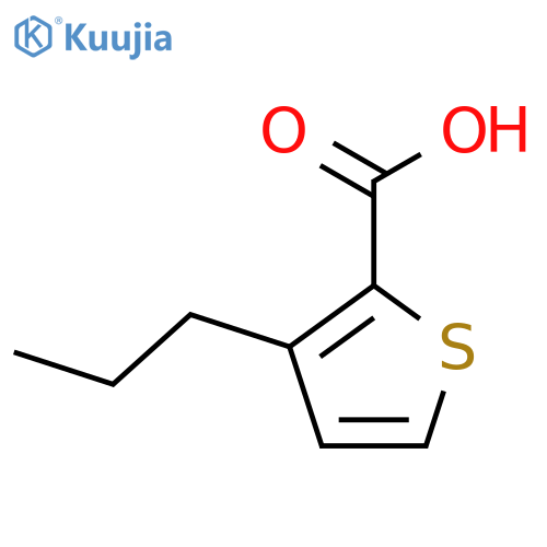 3-Propylthiophene-2-carboxylic acid structure