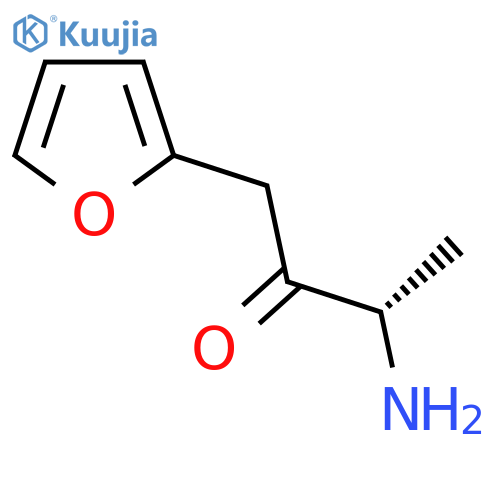 (3S)-3-amino-1-(furan-2-yl)butan-2-one structure