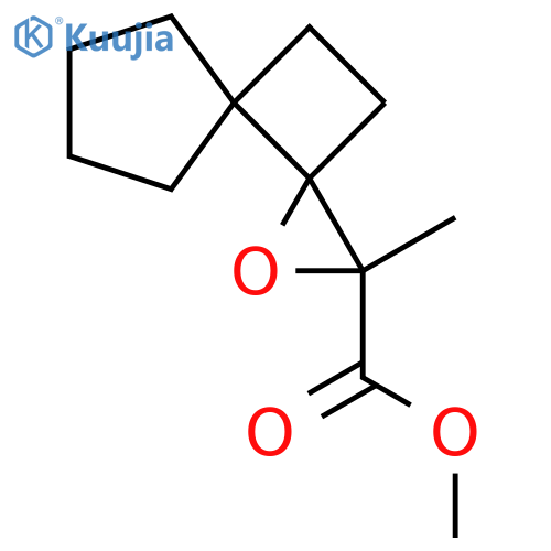 Methyl 2-methyl-1-oxadispiro[2.0.4^{4}.2^{3}]decane-2-carboxylate structure