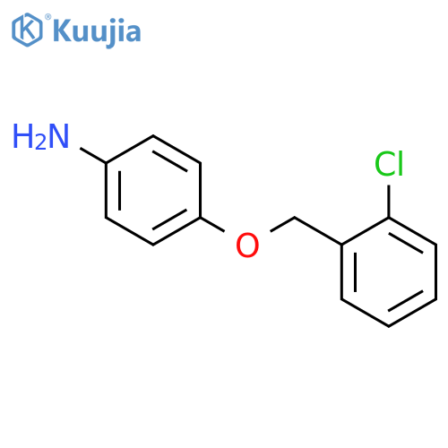 4-(2-Chlorobenzyl)oxyaniline structure