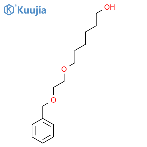 6-(2-benzyloxyethoxy)hexan-1-ol structure